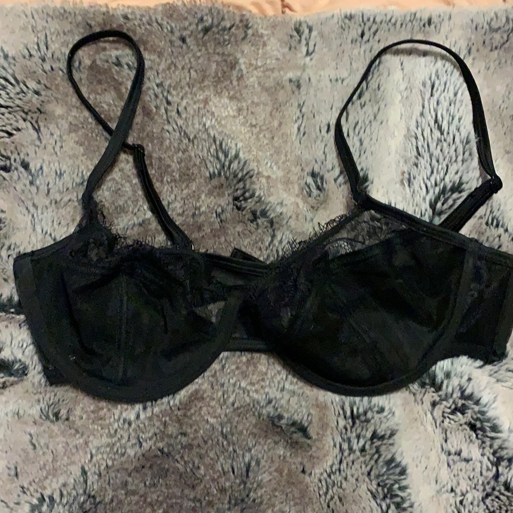 Gorgeous sheer mesh bluebella bra